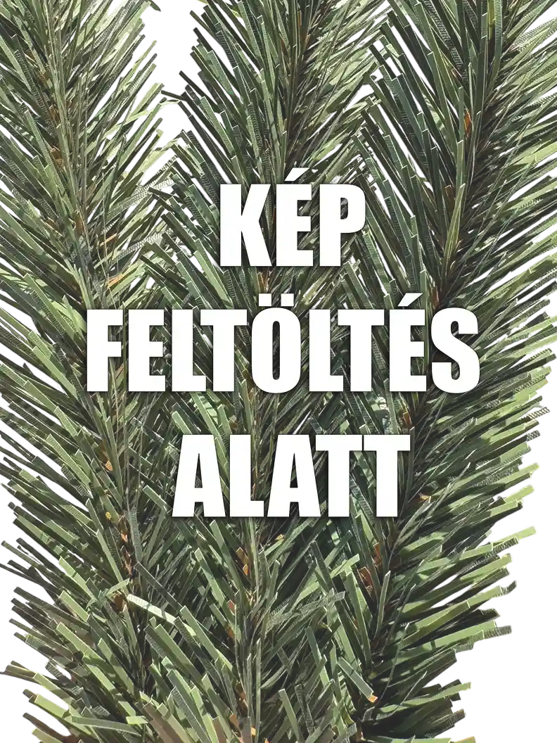 Nagy téglalap fehér - Műfenyő Koszorú